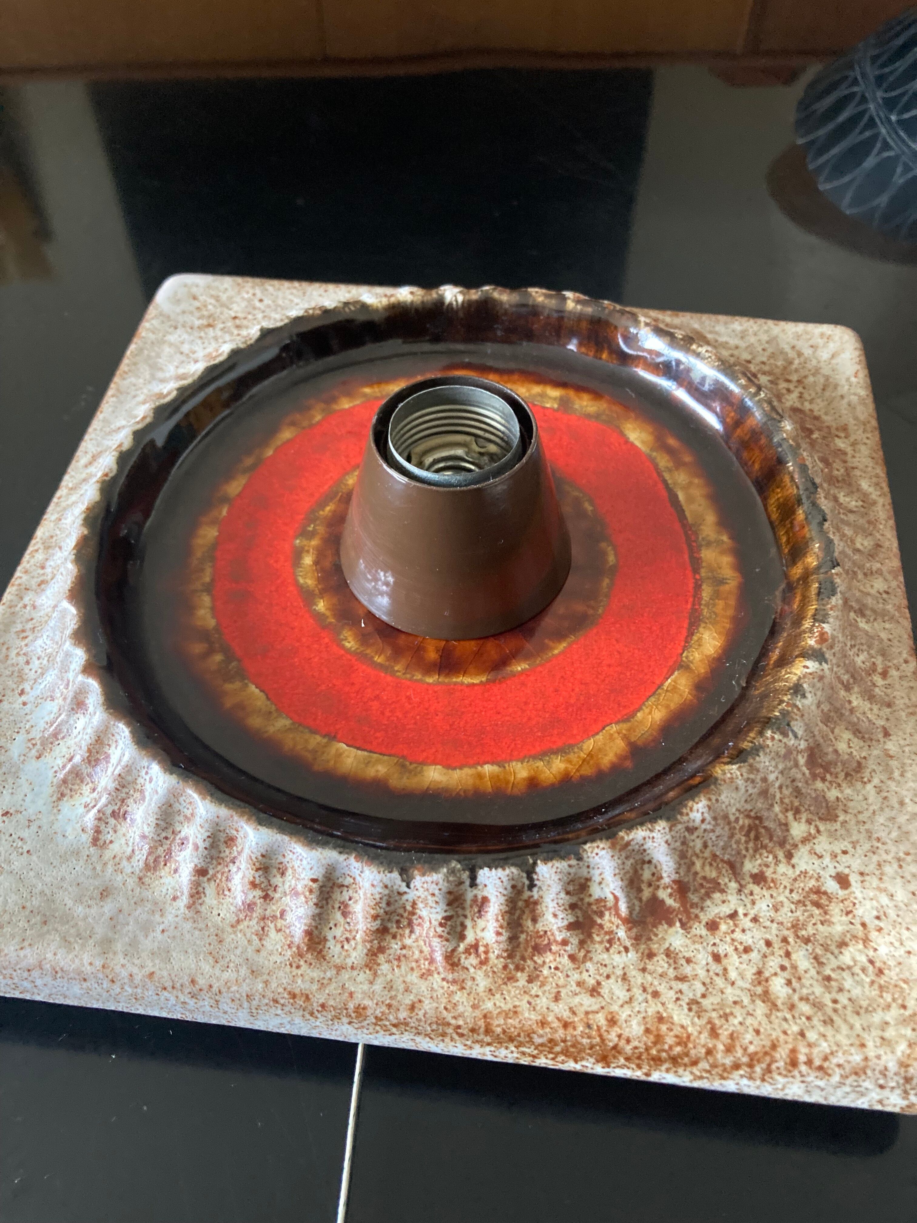 Vintage Fat Lava wall lamps