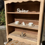 Bibus shelving practical console!! Raw walnut/ adjustable shelves