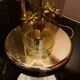 Lampe See Delmas en laiton et verre