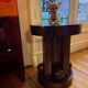 Nemesis Fleur Delesalle Monoprix brown stool