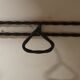 Coat holder 3 wrought iron heads