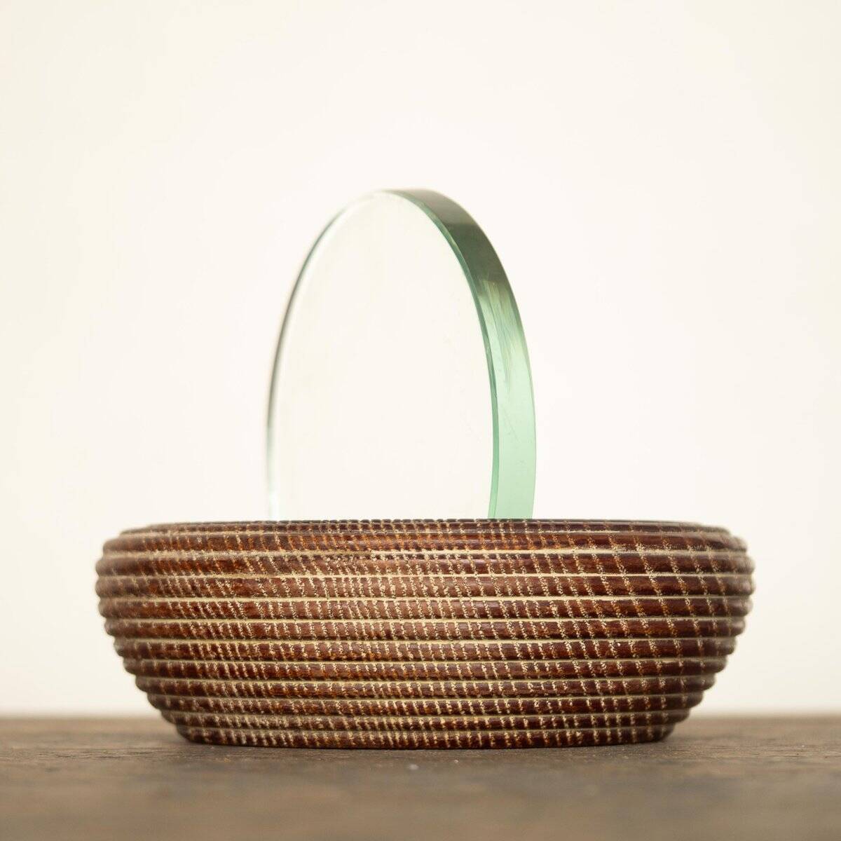 Wood and glass box by Pietro Chiesa for Fontana Arte, 1940s.