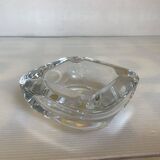 Crystal ashtray pocket tray Vannes le Chatel