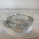 Crystal ashtray pocket tray Vannes le Chatel