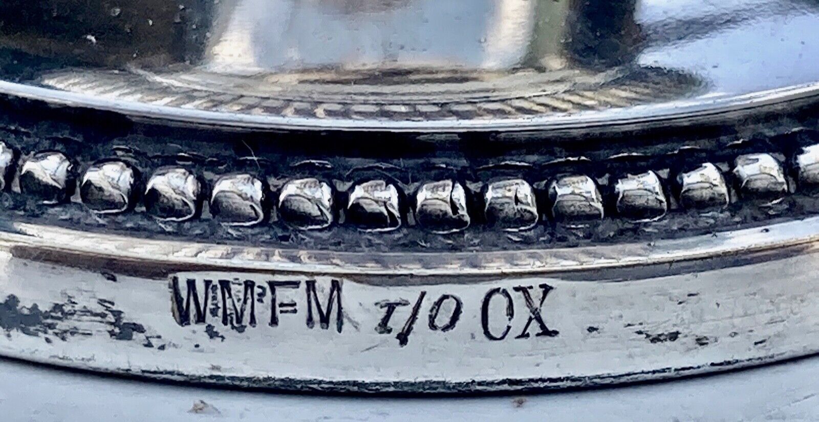 Milk jug Silver Milk Jug Empire style - stamped WMF and punch