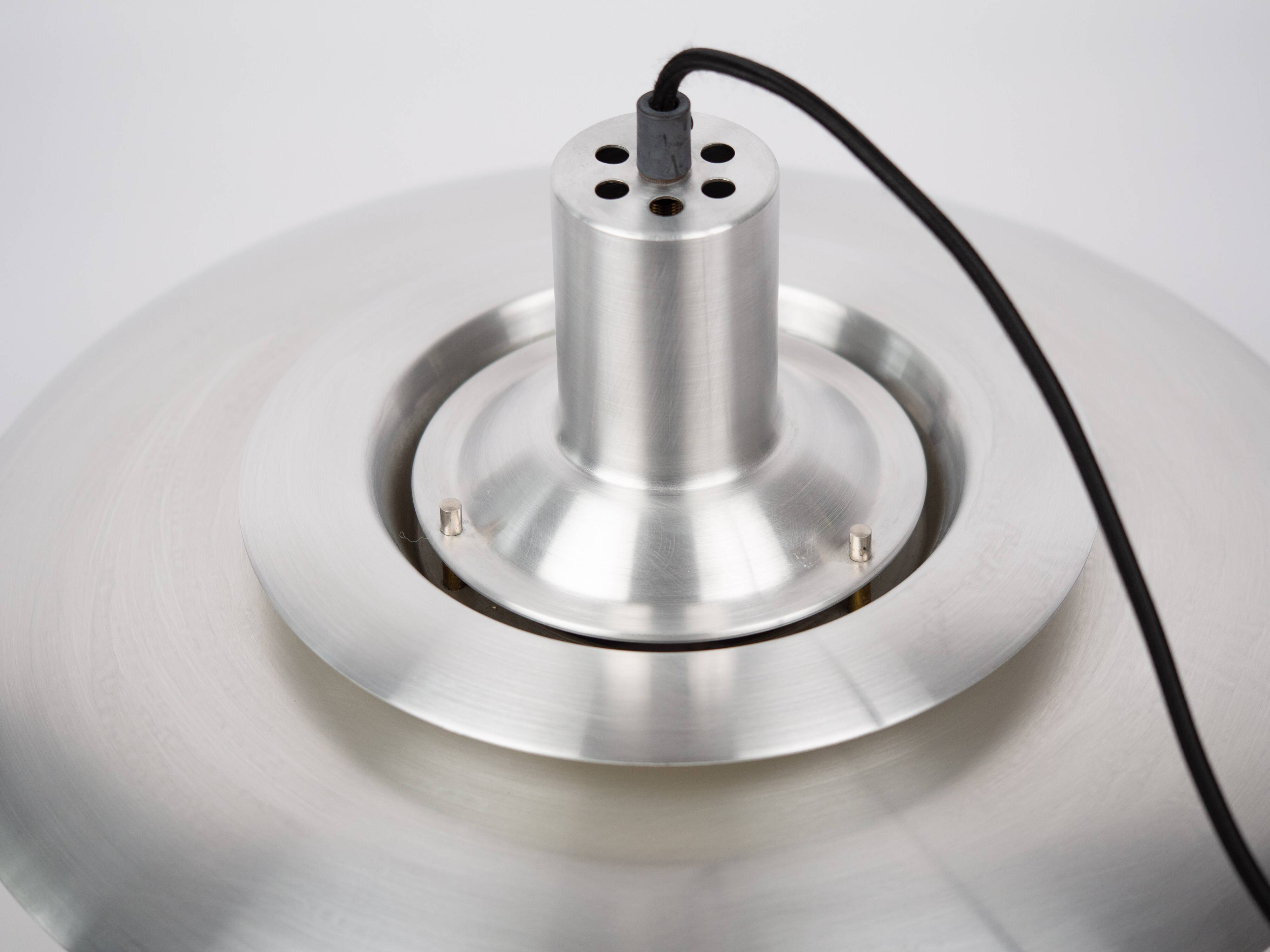 Lampe suspendue Teknika vintage danoise des années 1980