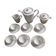 Service a cafe ancien, blanc et or, Limoges, 1940