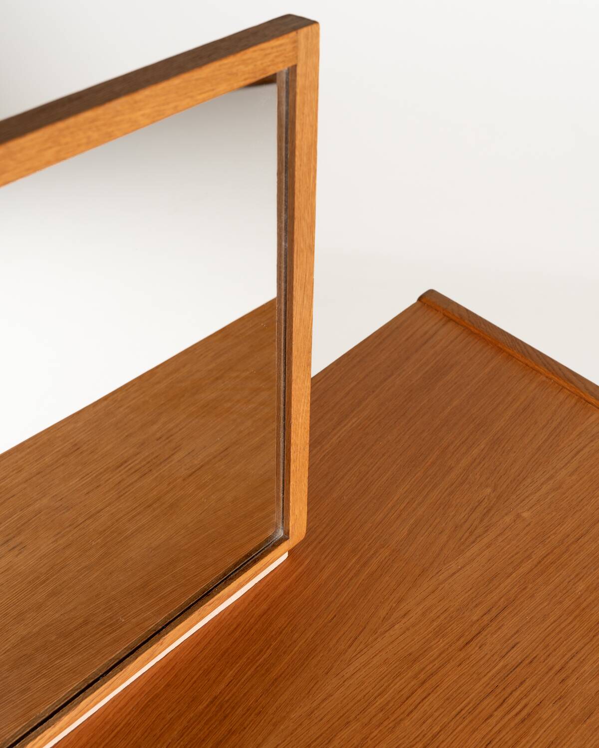 Scandinavian oak dressing desk, 1960s