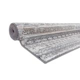 Grey wool oriental rug