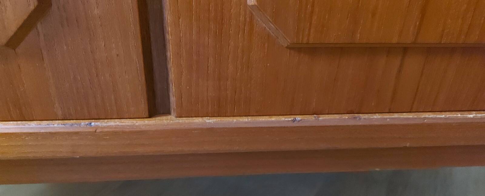 Meuble en teck des années 1960