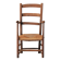 Wood and straw armchair, Popular Art, Auvergne, around 1900