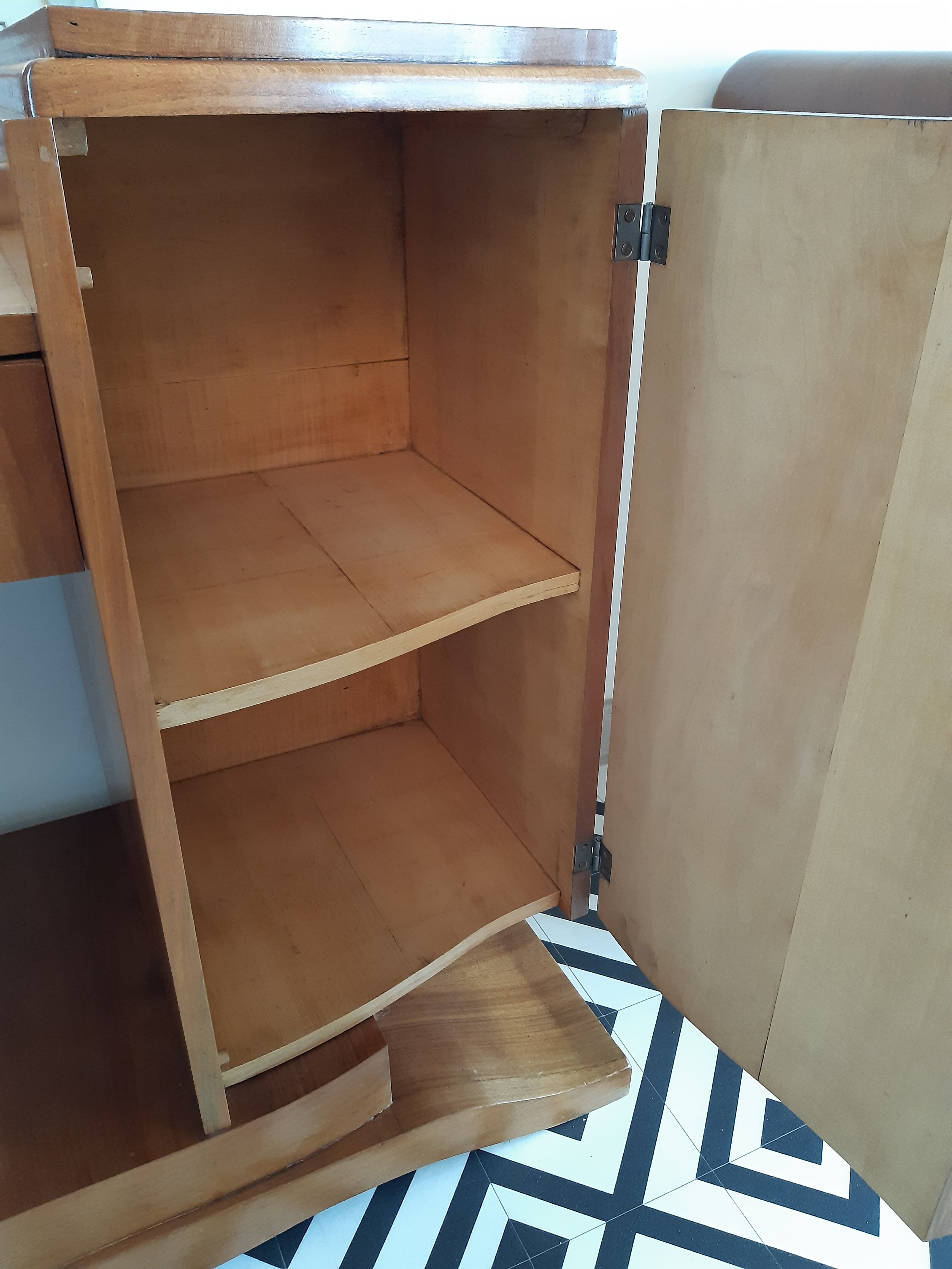 Desk console hairdresser art deco