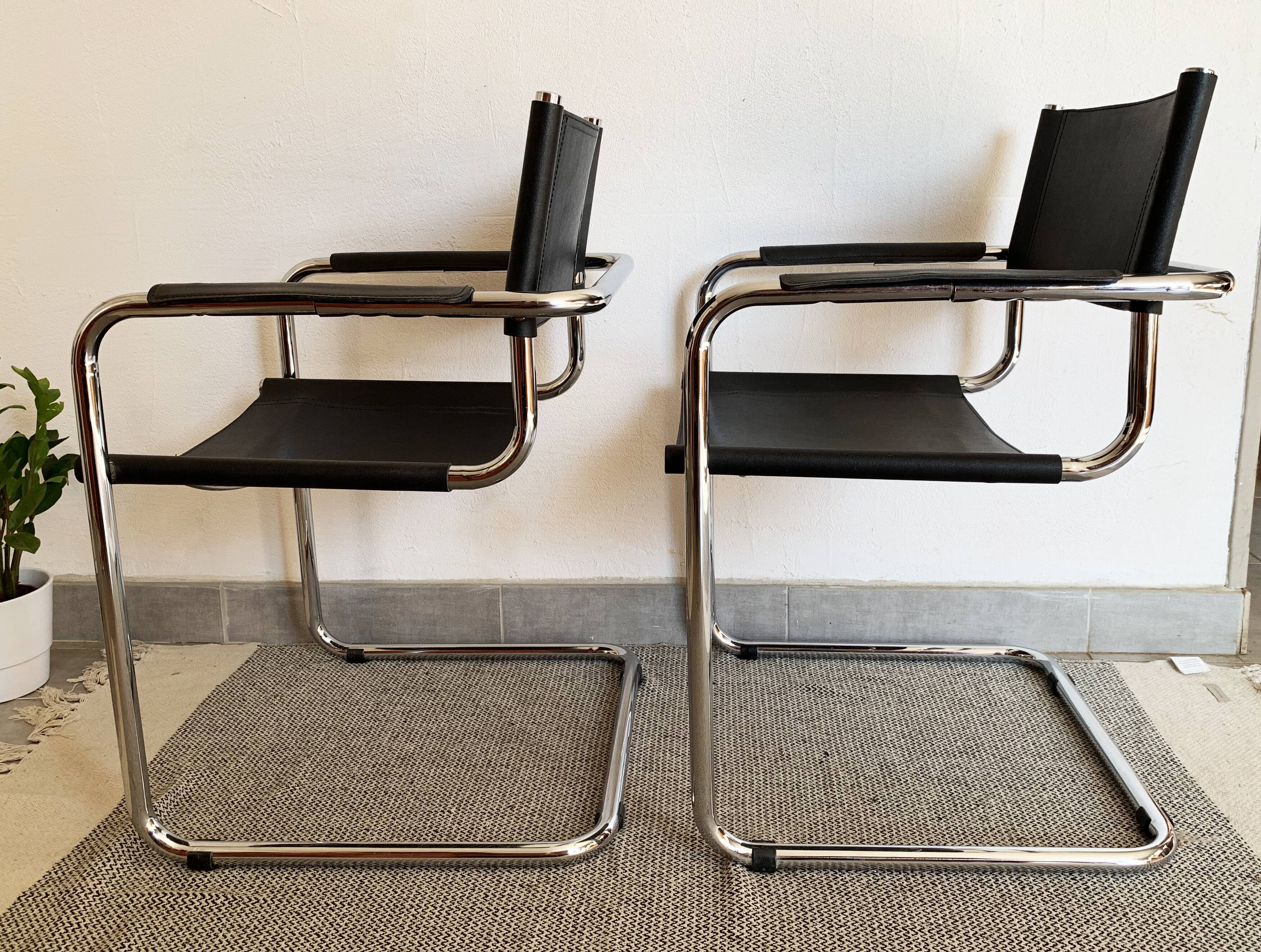 Tubular armchairs 80