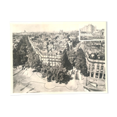 Aerial photo of Paris, 50s