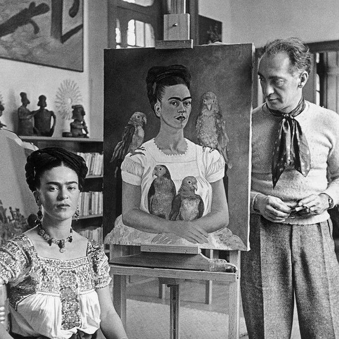 Photography, "Frida Kahlo and Nickolas Muray", Coyoacan, Mexico, 1941
