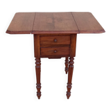 Old small table with shutters from the 19th century