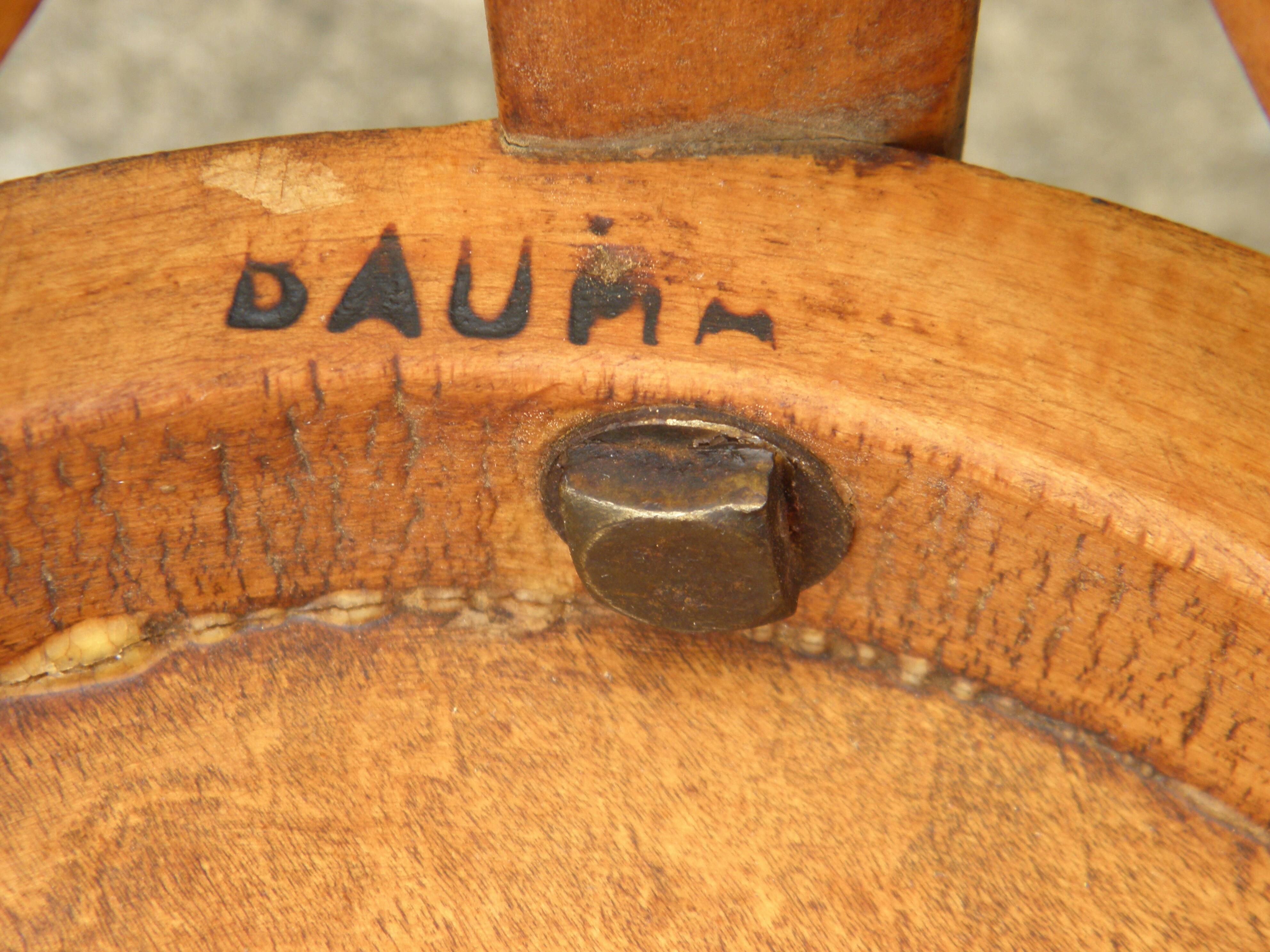 Pair of Baumann bistro chairs