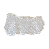 French lace cream placemat in cotton