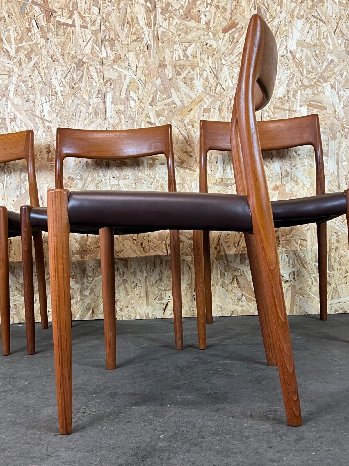 Chairs by Niels O. Möller for J.L. Moller's 60