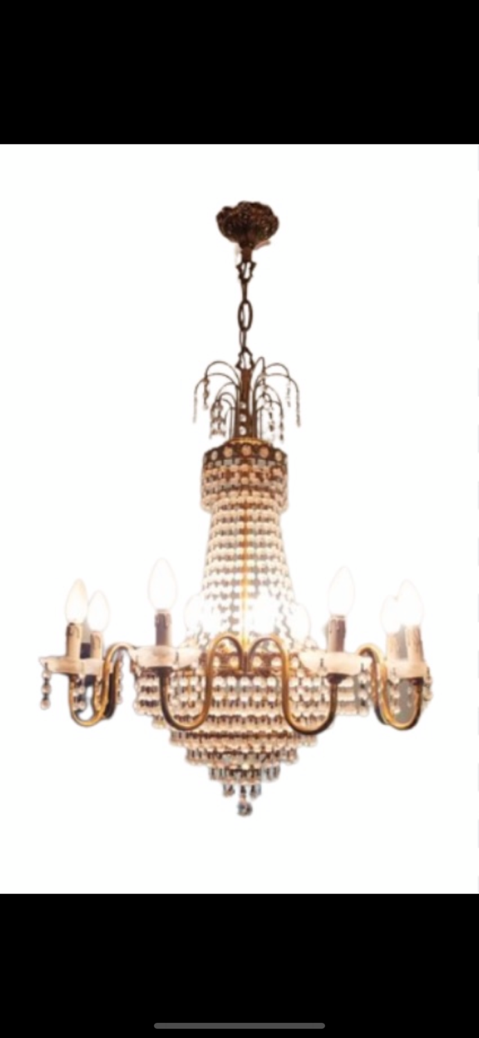 Real crystal chandelier crystal hot air balloon chandelier