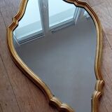 Old gilded mirror