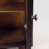 Tall Vintage Bedside Tables In Wood, Czechoslovakia 1930s