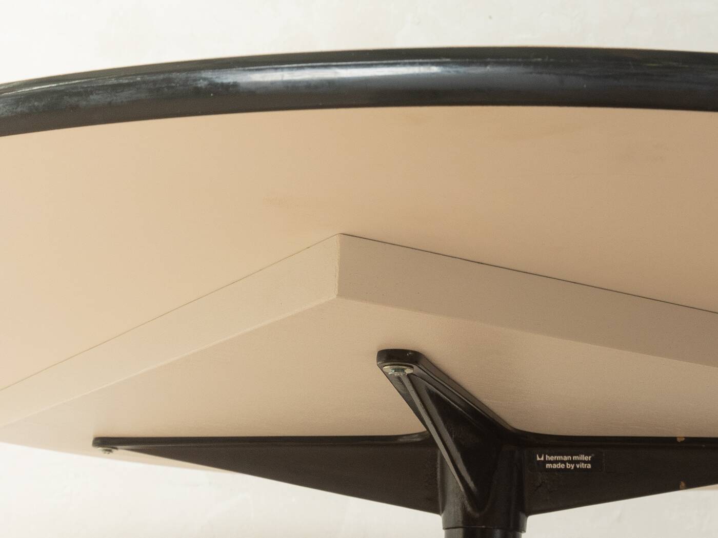 Dining table from the 'Aluminium Group' by Charles & Ray Eames for Herman Miller by Vitra