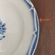 8 French earthenware dinner plates (Gien Sarreguemines Digoin Moulin des Loups Orchies)