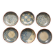 6 Japanese stoneware bowls 10 cm