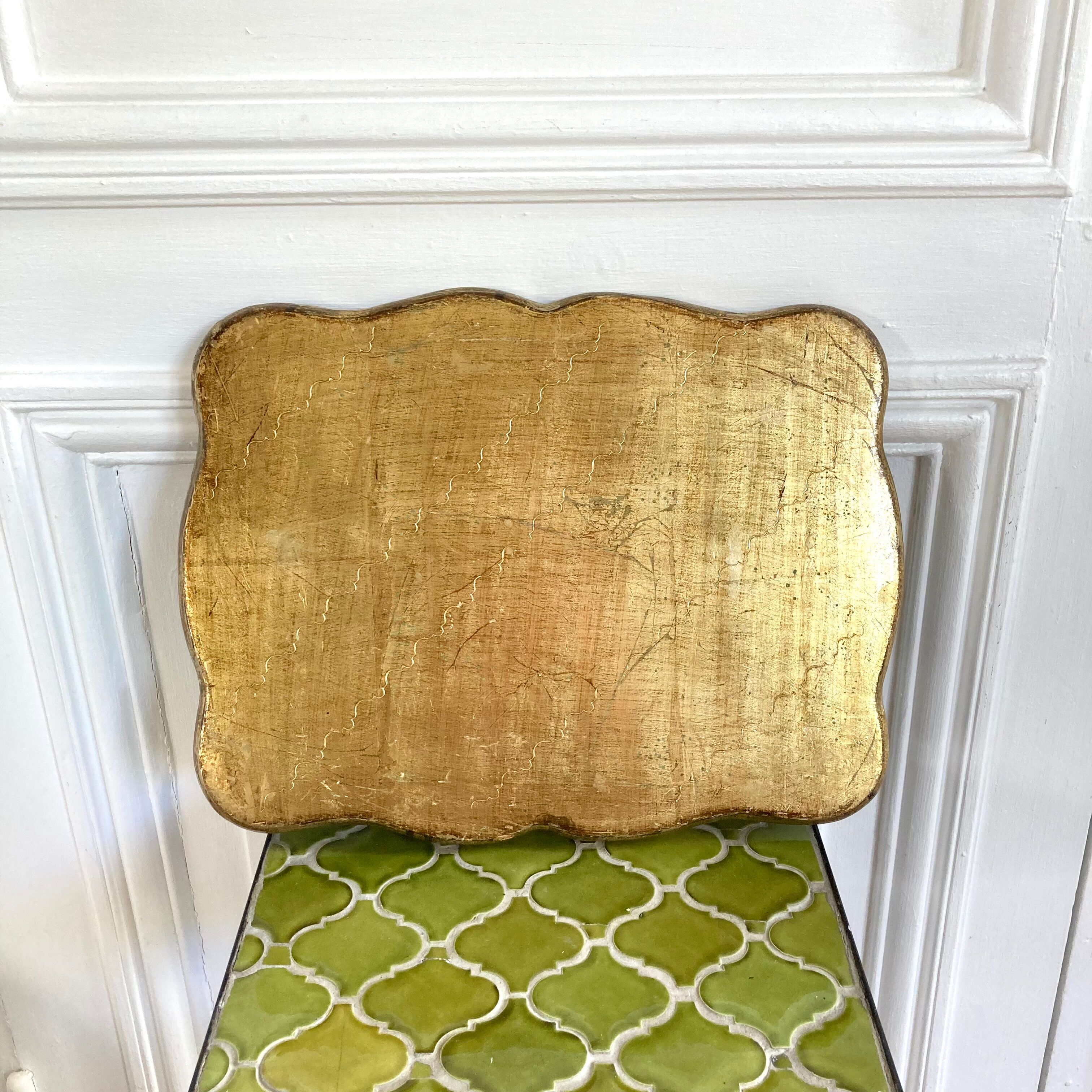 Florentine wooden top