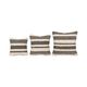 Set of 3 vintage kilim cushion covers 36x36 cm