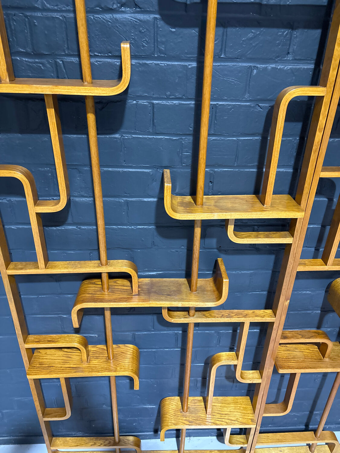 Pair of claustra room dividers Ludvik Volak vintage