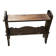 Petit porte-revues / meuble d’appoint en chêne foncé fin 19 e siècle