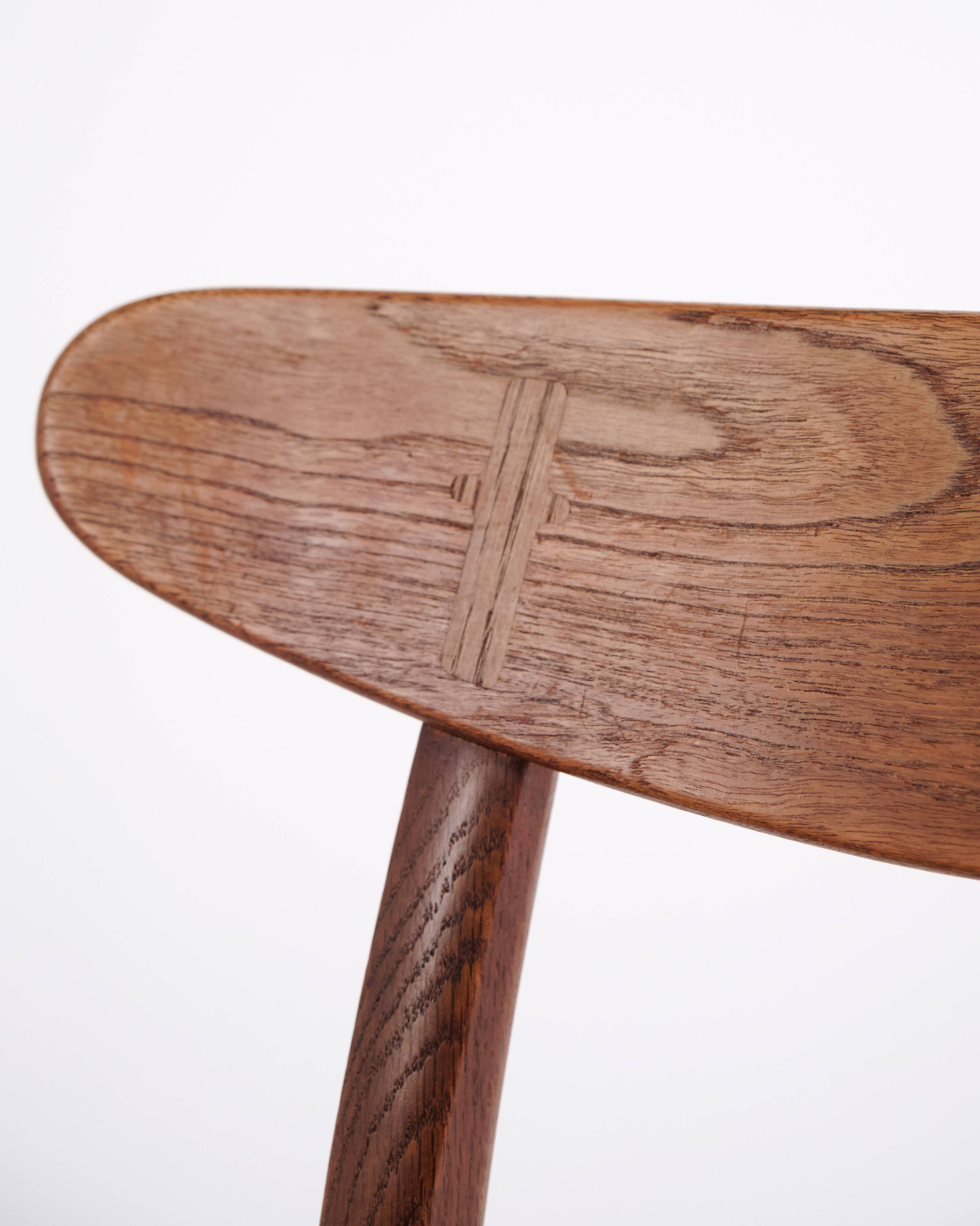 Set of 6 dining chairs – Hans J. Wegner – Model CH30 – Teak & Oak – 1950s