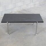 Slate stone coffee table France 1950