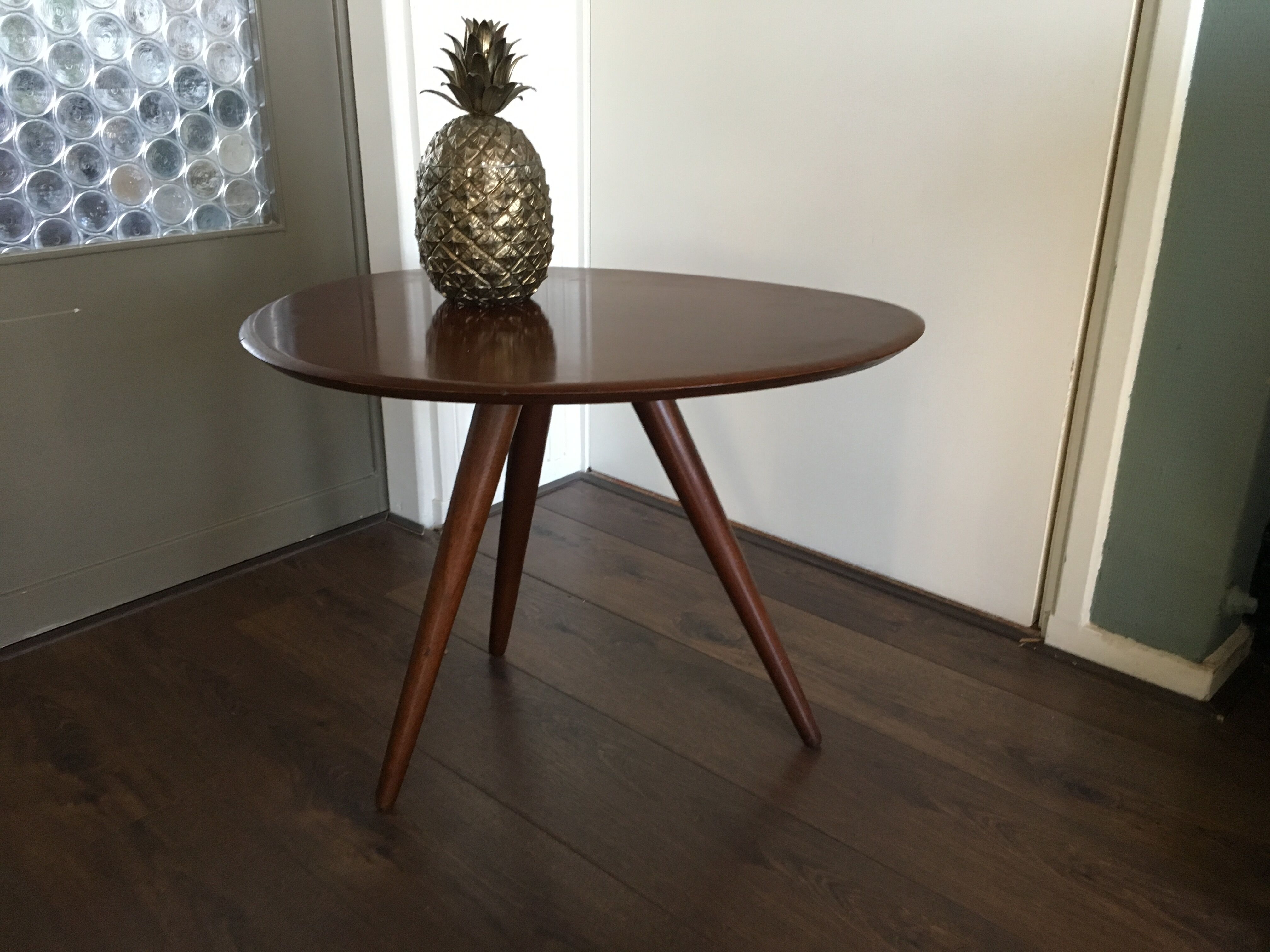 Mid-century mahogany coffee table, 1950