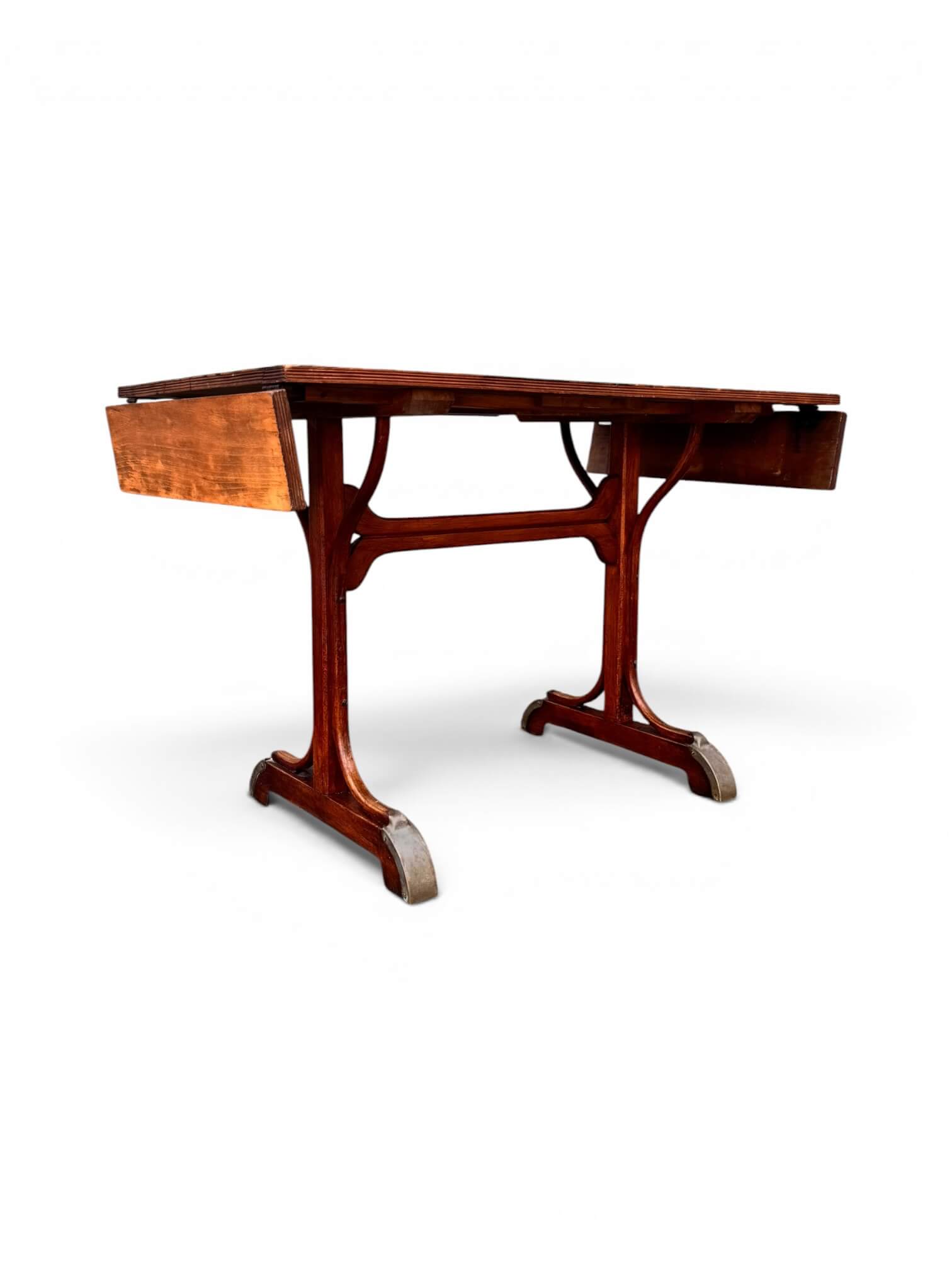 Table de bistrot Thonet à abattants, 1900