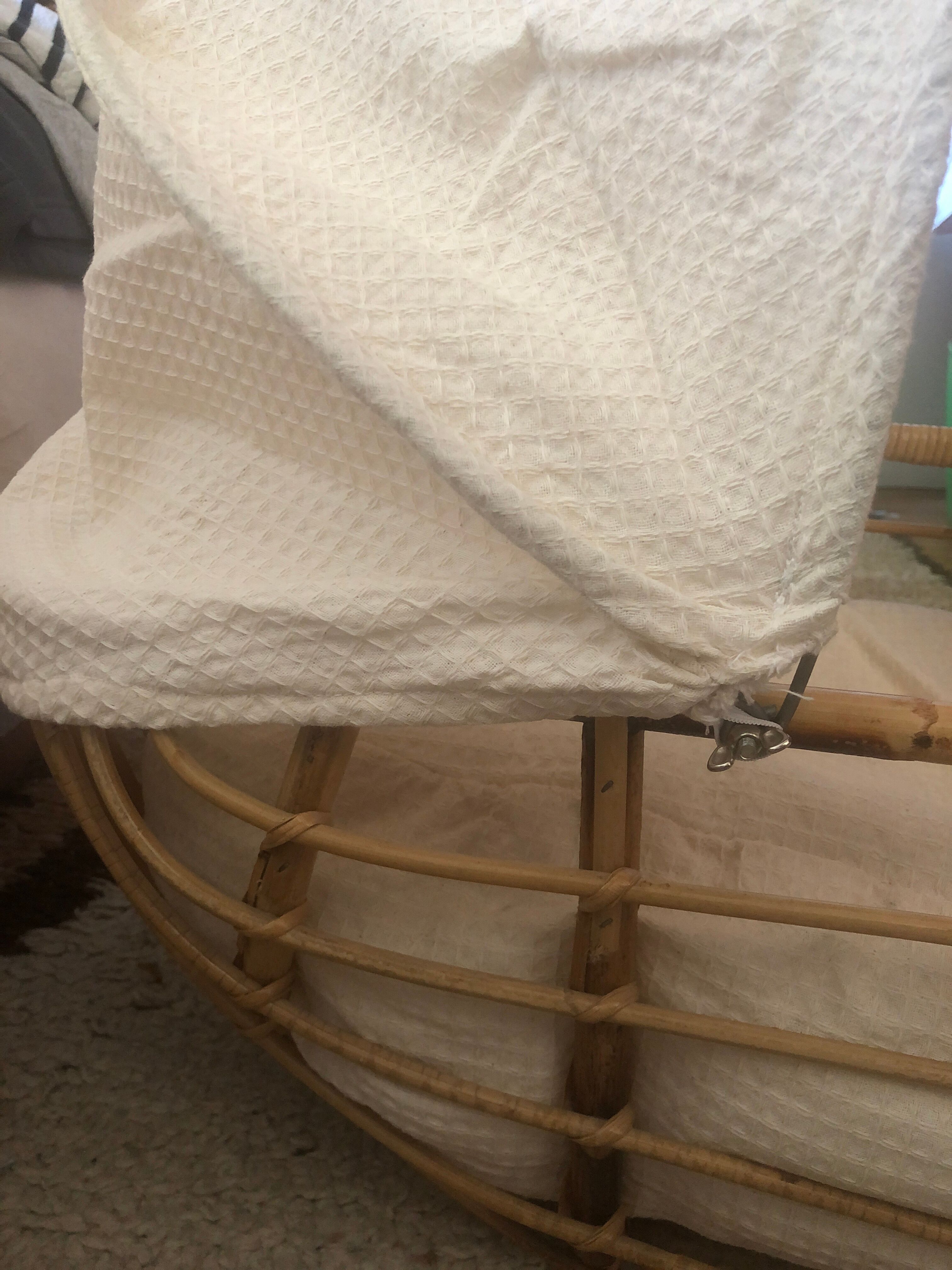 Berceau bébé osier