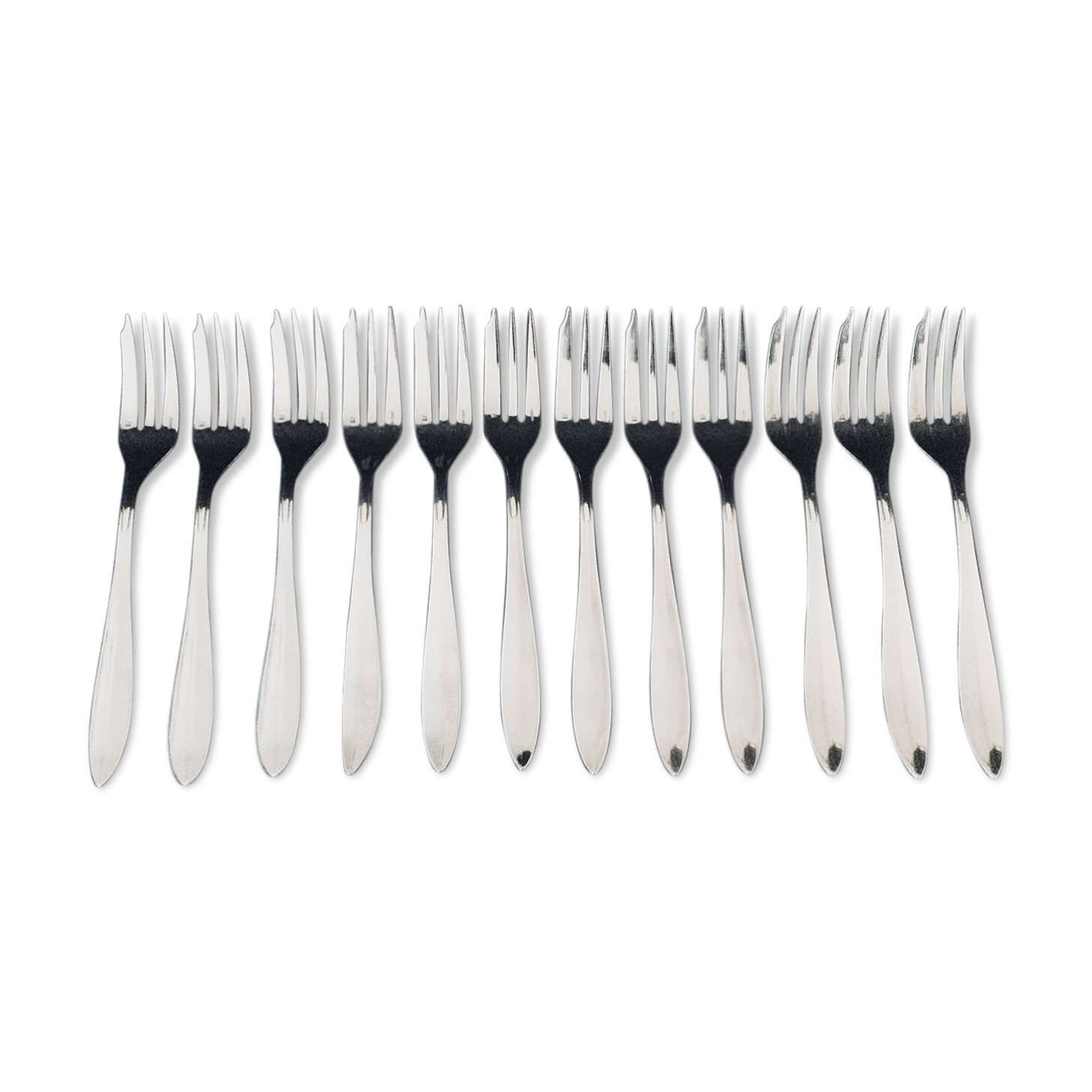 Christofle 12 art deco forks