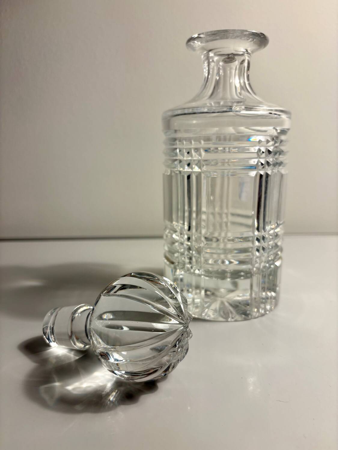 Carafe en cristal taillée Ralph Lauren