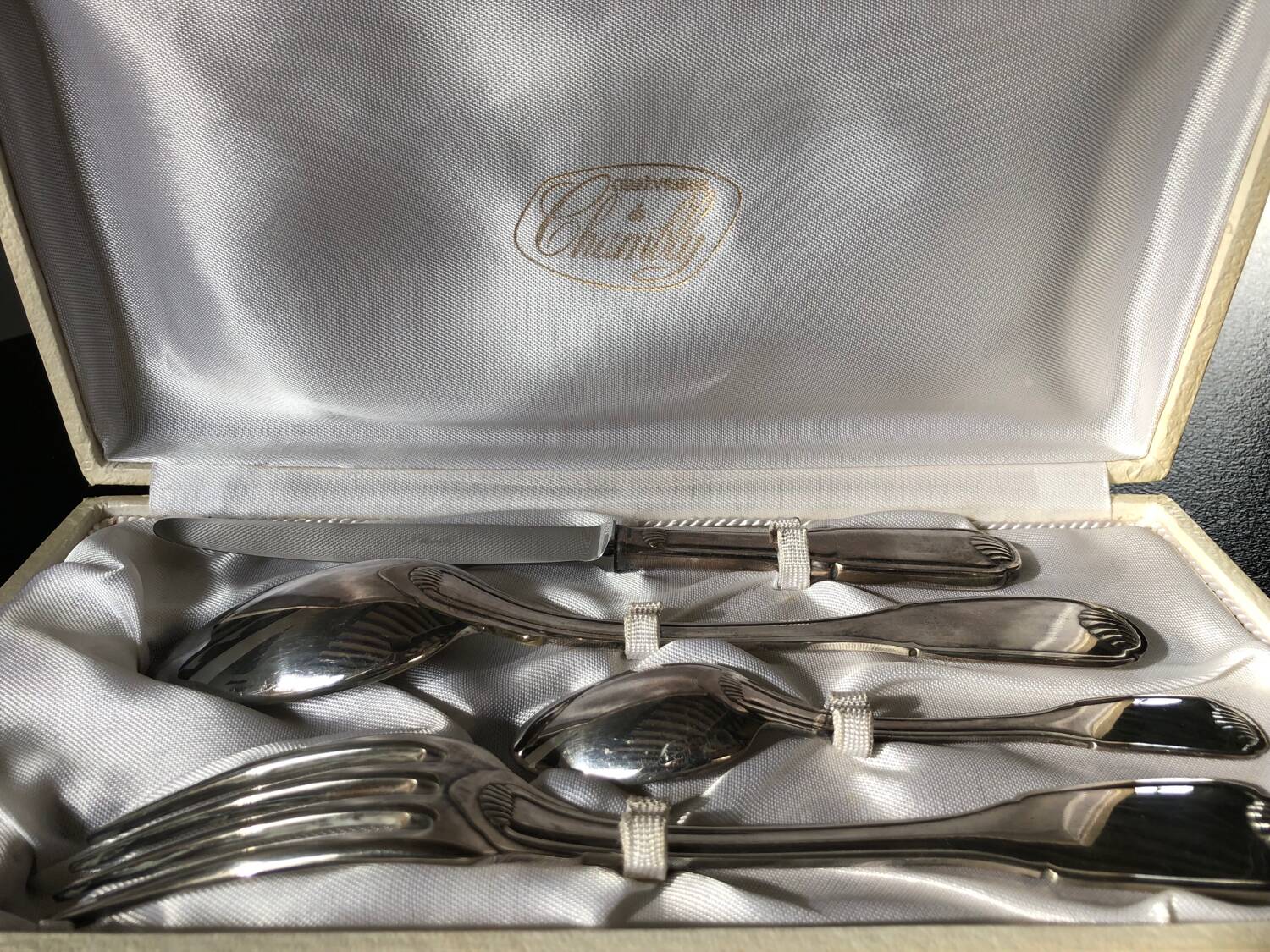 Silver-plated cutlery set - Chambly Silversmithing (4 pieces)