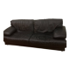 Canapé cuir noir