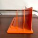 Vintage orange letterholder 70s
