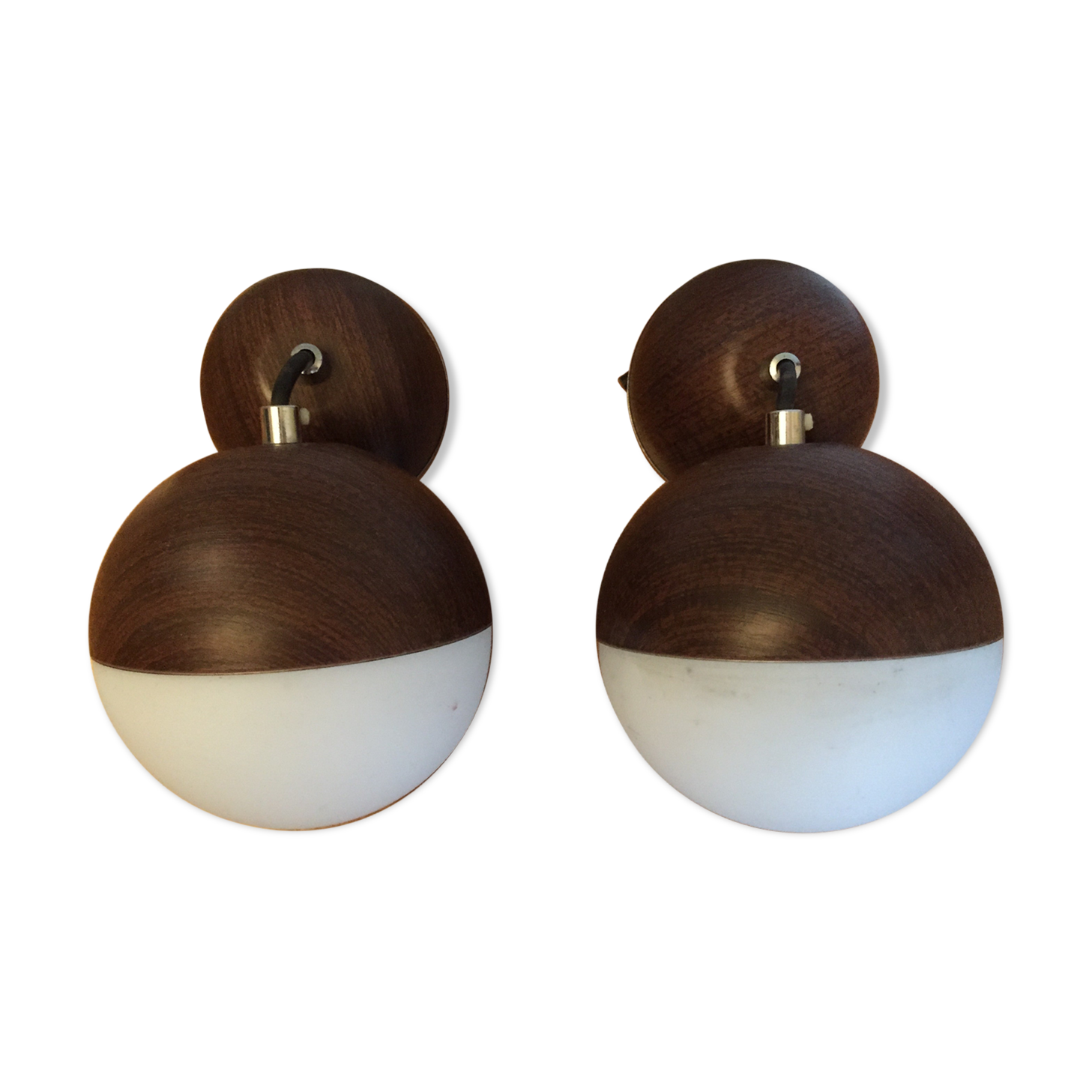 Set of 2 wall sconces