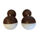 Set of 2 wall sconces