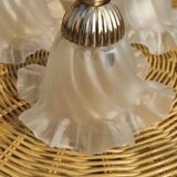 Art Deco tulip globe