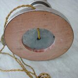 Old turned wooden lamp foot