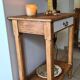 Country chic console side table
