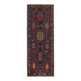 Vintage Turkish hallway rug 190x500 cm