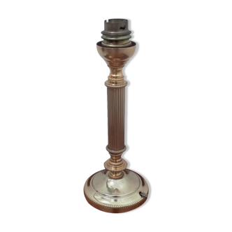 Pied de lampe laiton